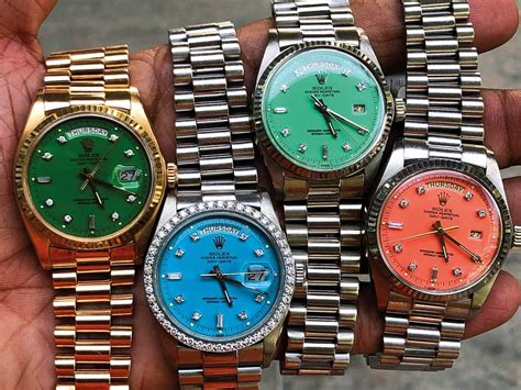 colorful rolex|rolex watch face colors.